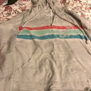 Billabong striped hoodie